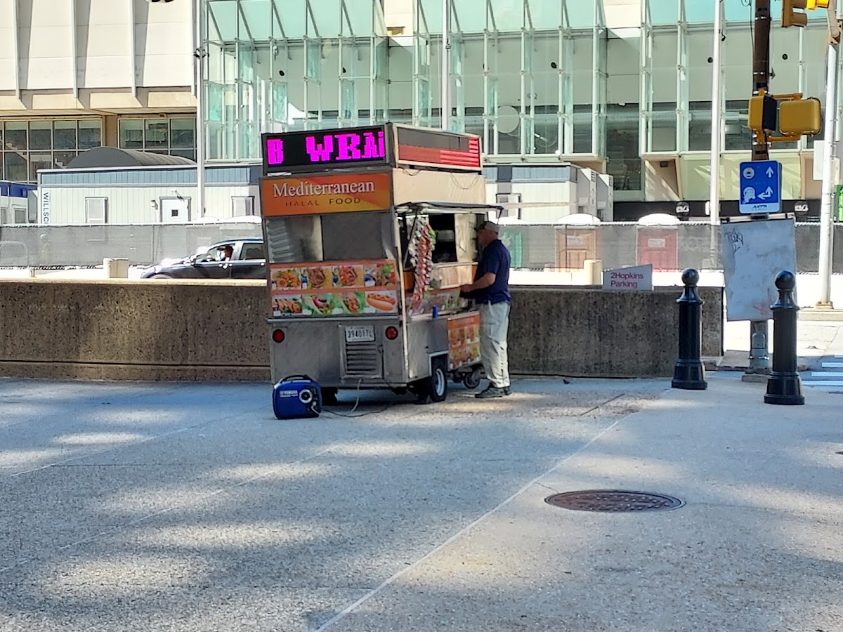 Mediterranean Halal Food Cart